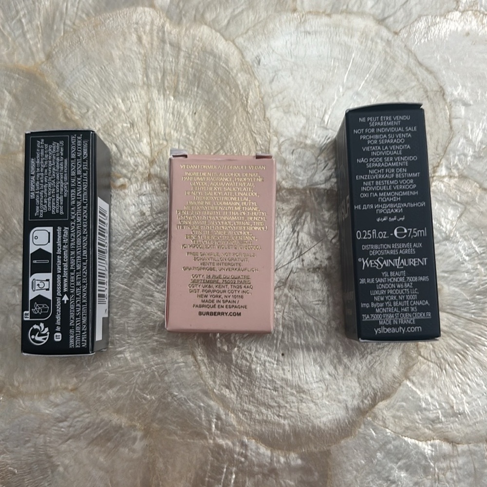 Burberry Goddess, YSL Myself and Armani Oud Royal Minis - Picture 2 of 6